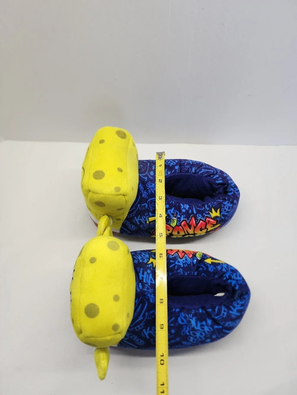 Nickelodeon SpongeBob Squarepants Kids Plush Slippers